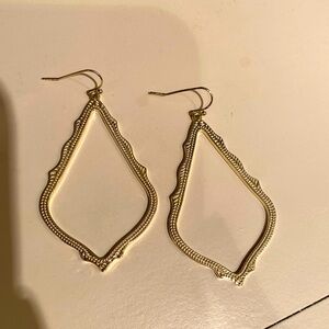 Gold Kendra Scott earrings